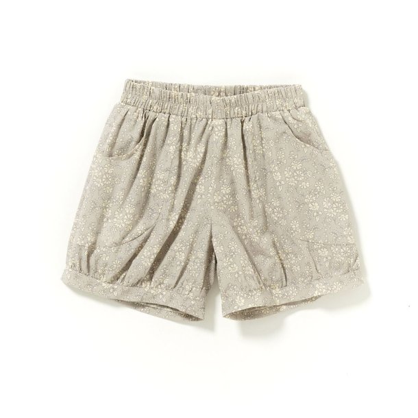 Shorts liberty gr� blomst