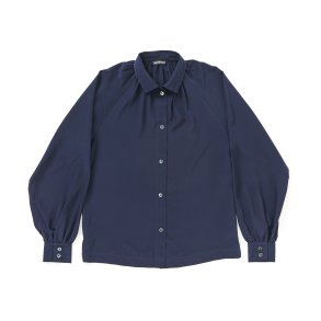 Organic silke crepe skjorte bl