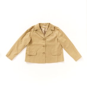 jakke raglan alcantara honning