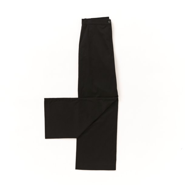  Bukser m vidde ben organic sort