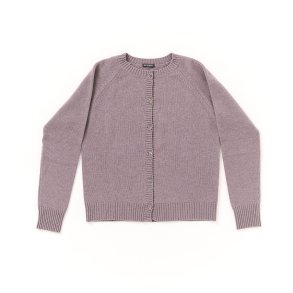 100% cashmere cardigan stvet violet