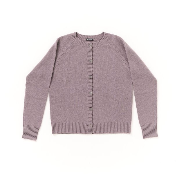 100% cashmere cardigan stvet violet