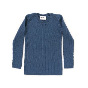  Mabli rib uld azur bl