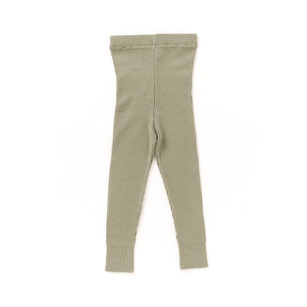 Mabli rib uld leggins mistel