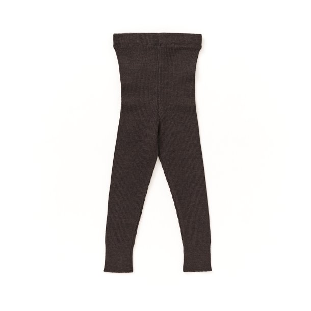  Mabli rib uld leggins umber