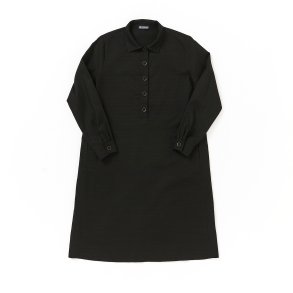   Kjole sort med struktur