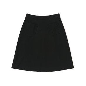 Nederdel med lomme organic sort