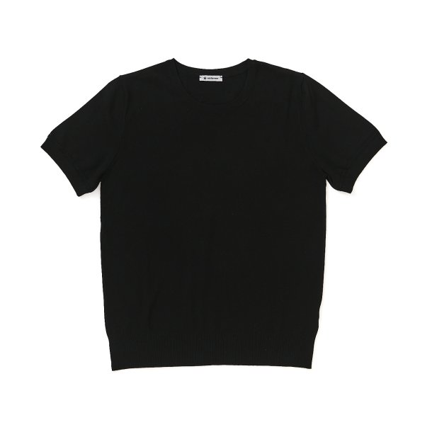 Strik bluse sort
