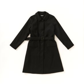 Trenchcoat  med raglan sort