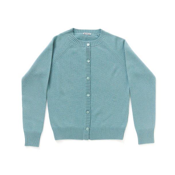   100% cashmere cardigan faience bl