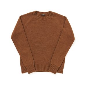  Pullover 100% cashmere sienna