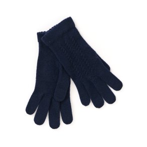  handsker navy cashmere