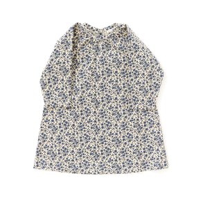 Flljlskjole bl blomster