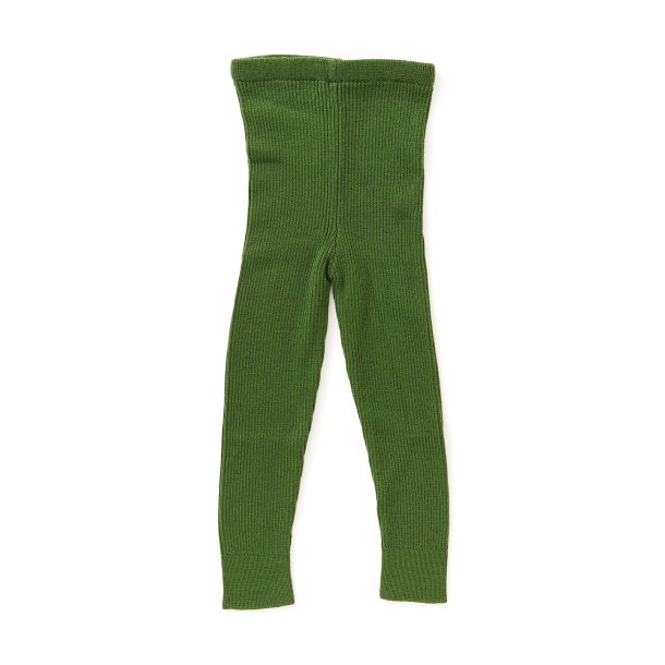  Mabli rib uld leggins grsgrn