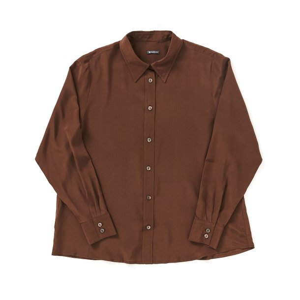 Organic  silkeskjorte valnd