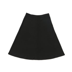 Nederdel med lg sort uld