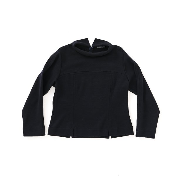  Uld jersey  bluse marine