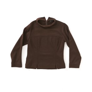   Uld jersey  bluse brun