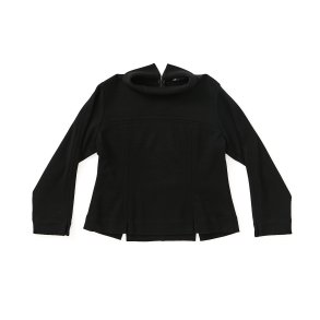 Uld jersey  bluse sort