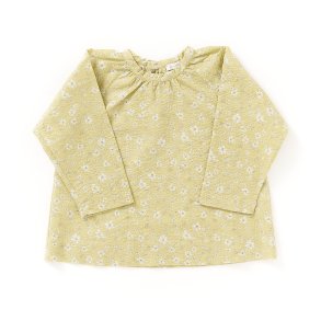   Bluse japanske gule blomster