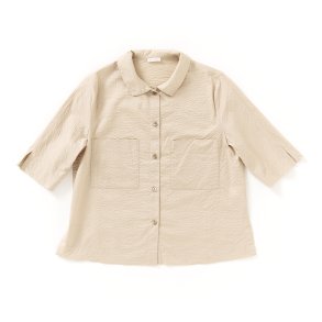   Sommerskjorte med lommer havre