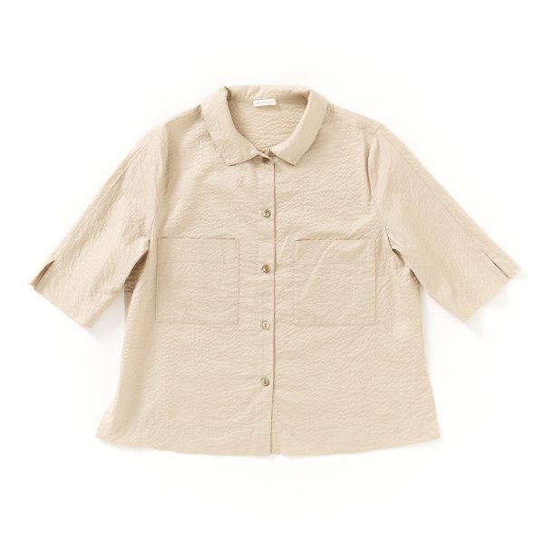   Sommerskjorte med lommer havre