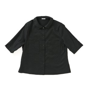   Sommerskjorte med lommer sort