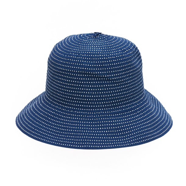  Sommerhat prikket bl�/hvid