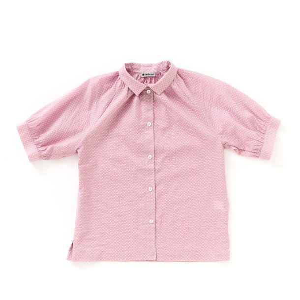  Sommerskjorte orkid� med lys prik