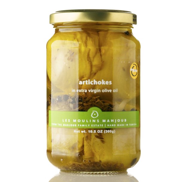 Organic artichokes in extra virgin olive oil, 300g