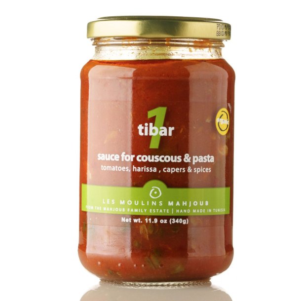 Organic Tibar 1 couscous &amp; pasta sauce, 340g