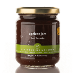 Organic apricot jam, 240 g