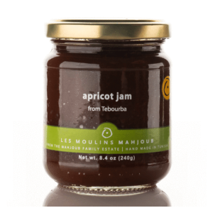 Organic apricot jam, 240 g