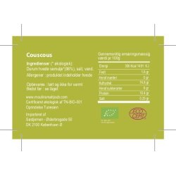 Organic Couscous, 500g