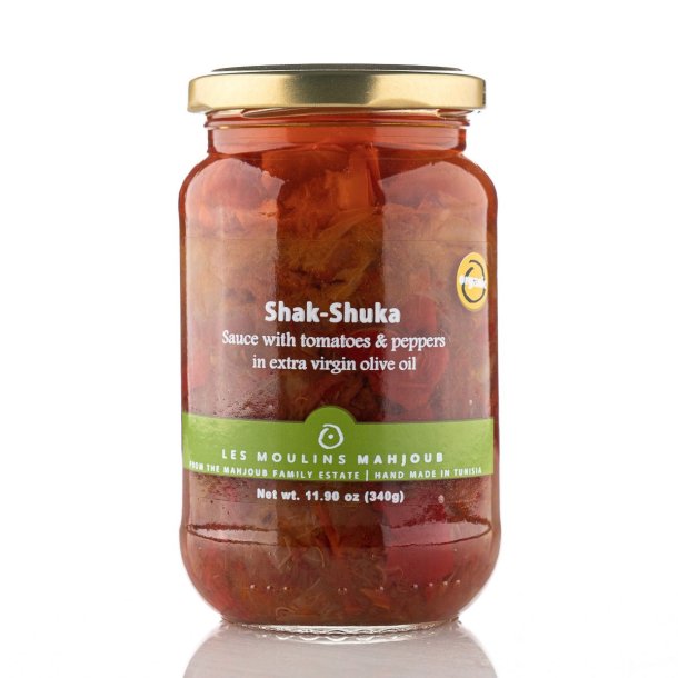 Organic Shak-shuka sauce with tomato and peper, 340g
