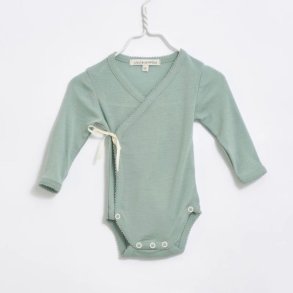 Lilli & Leopold w body merino sea green